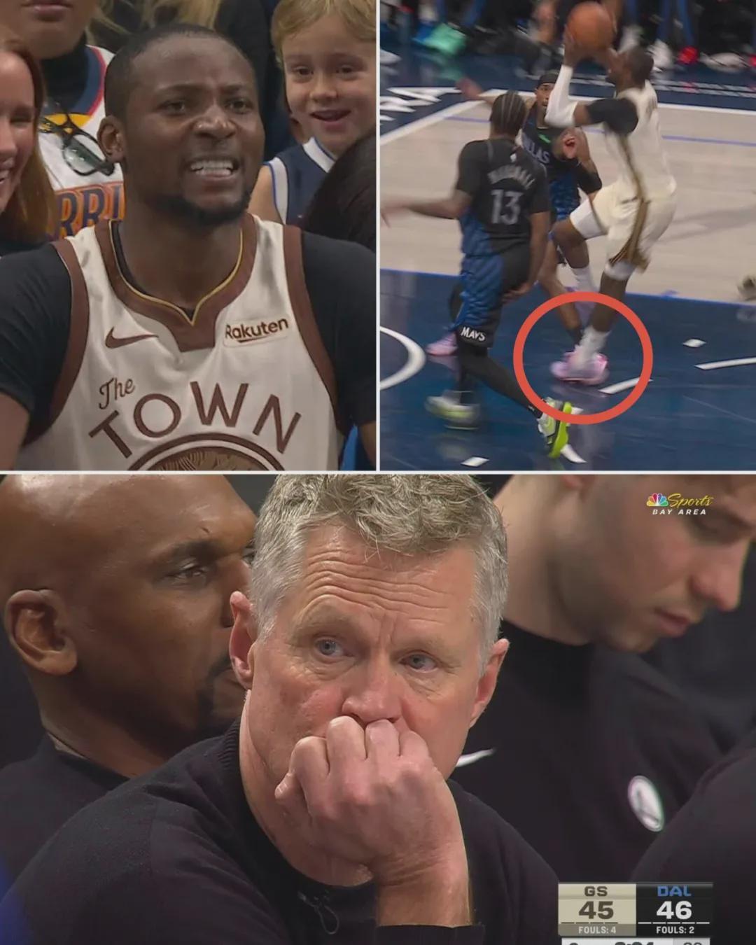 体育直播-崴脚受伤！库明加退赛！勇士生涯倒计时